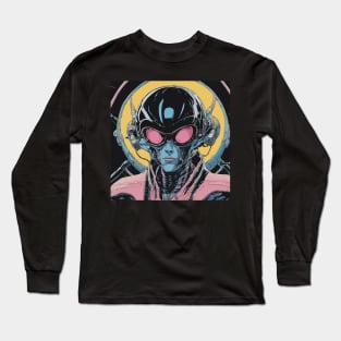 Sci-fi Anime Alien “Megamind” Long Sleeve T-Shirt